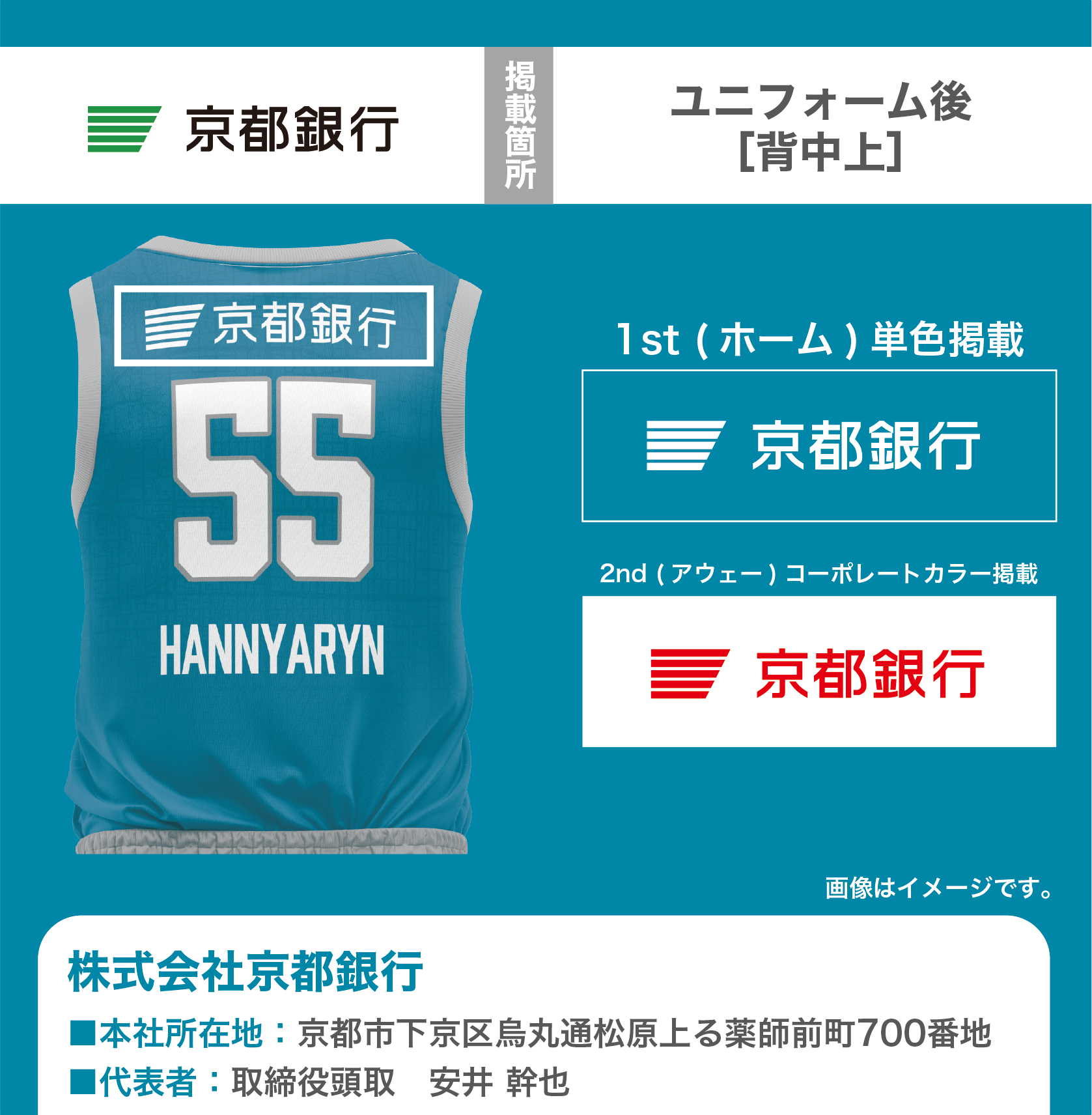 2023-24シーズン ユニフォームデザイン決定のお知らせ | 京都